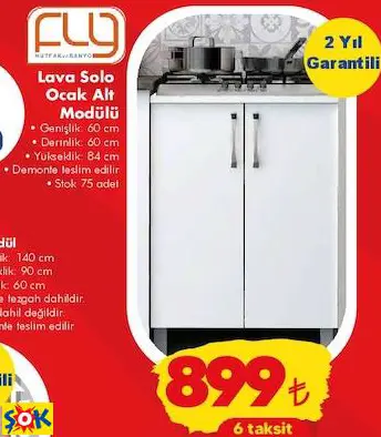FLY LAVA SOLO OCAK ALT MODÜLÜ FLY LAVA SOLO OCAK ALT MODÜLÜ